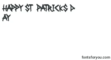 Falange Punk font – St Patricks Day Fonts